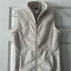 The North Face Off-White Fleece Vest